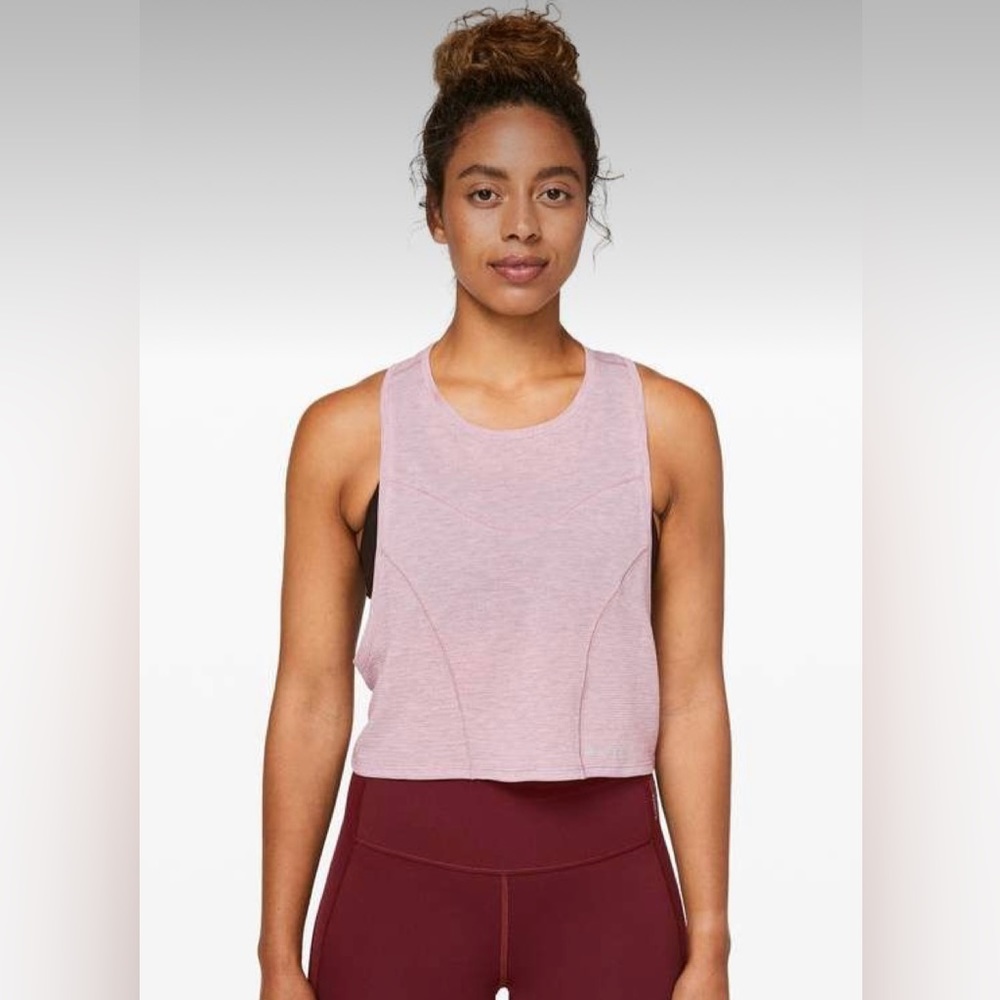 Lululemon X Barry’s Stronger As One Pink Muscle Tank Size 4